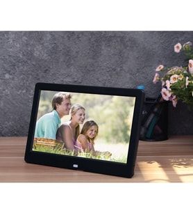 Dijital Fotoğraf Çerçevesi 10.2 inç Video+Mp3 Kumandalı