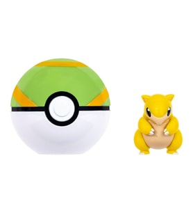 Pokemon Clip 'N' Go Poke Ball ve Sandshrew Figür PKW4161