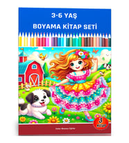 3-6 YAŞ Boyama Kitap Seti (3 Kitap)