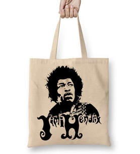 Jimi Hendrix Bez Çanta Uzun Saplı