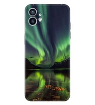 Nothing Phone 2 Kılıf Desenli Silikon Kuzey Işıkları 1327