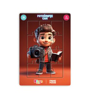 5 Adet Lisanslı 12 Parça Btoys Can Frame Puzzle(5 Adet Puzzle Gönderilecektir.)