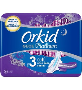 Orkid Platinum Tekli Paket Gece 6 Lı