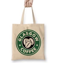 Glasgow Coffee Bez Çanta Uzun Saplı