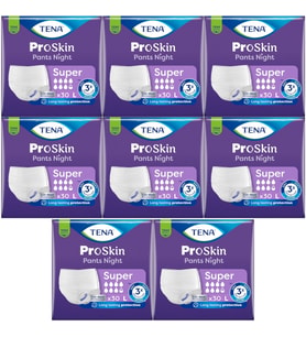 Tena Proskin Pants Süper Night Gece Emici Külot Yetişkin Bezi L - Büyük - Large 240 Adet