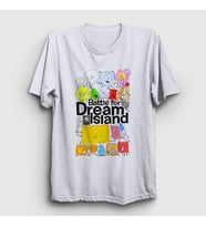 Presmono Unisex Beyaz Bfdi Battle For Dream Island T-Shirt 531671tt (Beyaz)