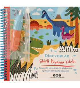 Sihirli Boyama Kitabı - Dinozorlar