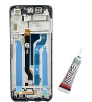 İnfinix Note 10 Ekran Dokunmatik Çıtalı (SİYAH) B7000 YAPIŞTIRICI
