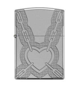Zippo Heart Chain Çakmak - 167-045864