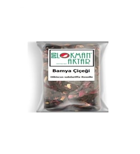 Bamya Çiçeği Hibiscus 1 Kg, Lokman Aktar