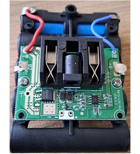 Şarjlı Batarya Grubu 3Lü 18650 Li-Ion Pil 12V 2000 Mah Pcbli Şarj Bms Devreli Pil Seti Okul Proje
