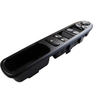 Düğme Cam Açma 207 Ayna Ayar Düğmeli Çerçeveli (Dörtlü)  Sol (Oem No: 6554Qg)