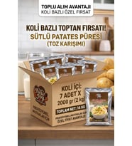 Sütlü Patates Püresi 2000 G X 7 Adet - 1 Koli (Koli Bazlı Avantaj Paketi)