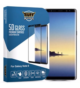 Buff Galaxy Note 8 ile Uyumlu 5D ile Uyumlu Glass Ekran Koruyucu