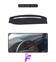 MERCEDES W124 Uyumlu Torpido Örtüsü Yansıma Önleyici Kolay Montaj Tam Koruma H6