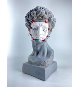David 'Nailed' Dekoratif Heykel, Pop Art Roma Yunan Heykelleri