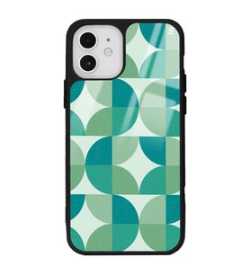 iPhone 12 Retro Green Duvar Kağıdı Tasarımlı Glossy Telefon Kılıfı