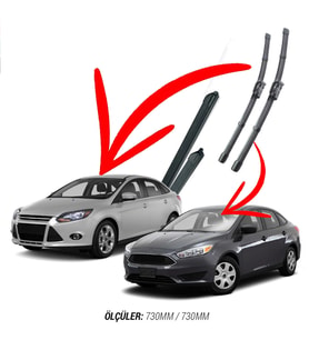 Ford Focus 3 Muz Silecek Takımı 2012-2018