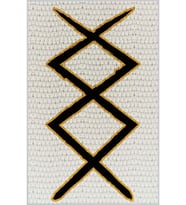 Eliana Home Baskılı, Yıkanabilir Kaymaz Taban Salon Halısı LNA1731 100x150 cm (Bej)
