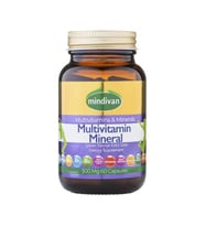 Mindivan Multivitamin Mineral ve Bitki Ektreleri 60 Kapsül 500mg