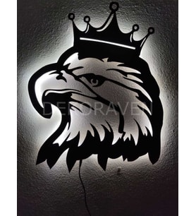 Kartal Led Işıklı Tablo