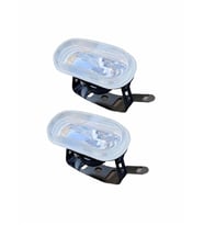 OVAL SİS LAMBASI ŞEFFAF CAM