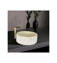 Gamze Klasik Traverten Dışı Patlatma Lavabo-190