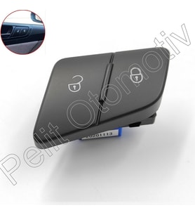 Passat (2006-2011) Merkezi Kilit Düğmesi 3C0962125B
