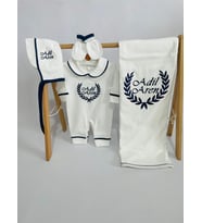 BEBEK TULUM SET BATTANİYE BİYE DETAYLI KİŞİYE ÖZEL