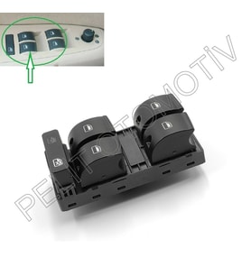 Audi A4 2005 2008 Sol Dörtlü Cam Açma Düğmesi 8e0959851