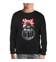 Ghost Siyah Çocuk Sweatshirt