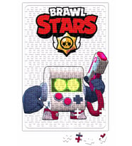 Brawl Stars 8 Bit Puzzle 240 Parça Yapboz