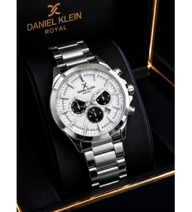 Daniel Klein Damat Ve Takım Elbiseye Özel 2 Yıl Garantili Çelik Kordon Erkek Kol Saati VS.BLKT.1119