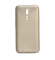Oppo Reno Z Uyumlu Kılıf Zore Premier Silikon Kapak (Gold)