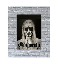 Gorgoroth Müzik grubu Poster Albüm Kapak Ahşap Tablo