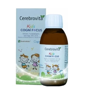 Cerebrovita Kids Cogni Focus Şurup 150 ml