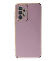 Galaxy A73 5G Kılıf Volet Silikon - Mor