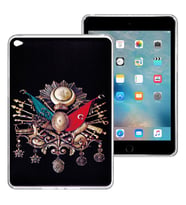 Apple Ipad Mini 4 Baskılı Silikon Kılıf BK-14