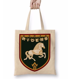 Yüzüklerin Efendisi Lord Of The Rings Rohan Riders Bez Çanta Uzun Saplı