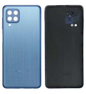Samsung Galaxy M22 - SM-M225 FULL Kasa Arka Kapak Takım MAVİ