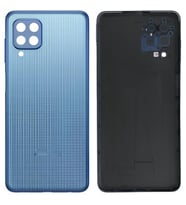 Samsung Galaxy M22 - SM-M225 FULL Kasa Arka Kapak Takım MAVİ