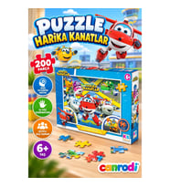 HK 113 Harika Kanatlar Puzzle 200 Parça -canrodi