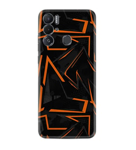 Tecno Pova Neo Kılıf Silikon Desen Özel Seri Zigzaglar 1651