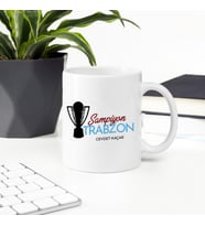 Şampiyon Trabzon İsme Özel Kupa (Beyaz)