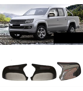 Vw Amarok Batman Yarasa Ayna Kapağı Piona Black ABS 2010 +
