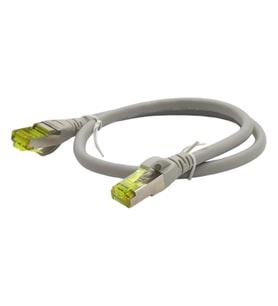 DIGITUS CAT6A S-FTP PATCH CORD 0,50 MT GREY (10'LU PAKET)