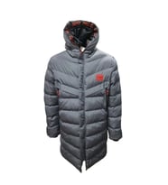 Hugo Boss H213983 Erkek Kapüşonlu Spor Şişme Kaban - H213983 - Lacivert - ST01345-Lacivert-M (Gri)