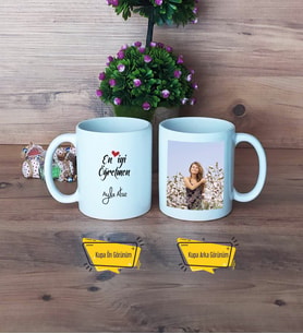 En İyi Öğretmen Kupa Bardak Beyaz Fotoğraflı Öğretmenler Günü Hediyesi