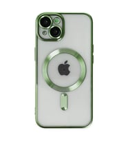 Iphone 14 Kılıf Kross Magneticsafe Kapak - Koyu Yeşil