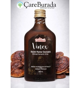 ÇareBurada Reishi Mantar Ekstraktlı Sirke 200 ml